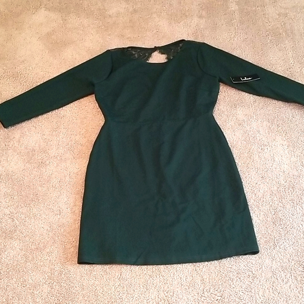 Dark green Lulu's dress